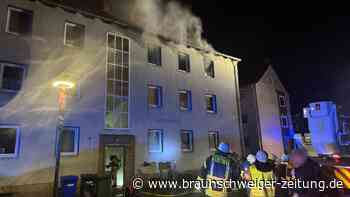 Wohnungsbrand in Schöningen: Feuerwehr muss Bewohner retten