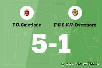 Coppens leidt FC Smetlede naar zege tegen SKV Overmere