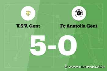 VSV Gent B beëindigt reeks nederlagen met zege tegen FC Anatolia Gent B