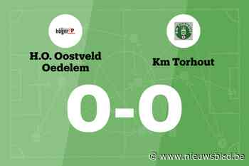 HO Oedelem en KM Torhout B komen niet tot scoren