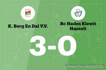 Berg en Dal wint thuis van RC Hades