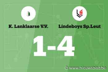 Zes opeenvolgende overwinningen voor Leut na 1-4 winst tegen Lanklaar