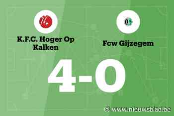 Van Belle leidt HO Kalken B naar zege tegen FCW Gijzegem