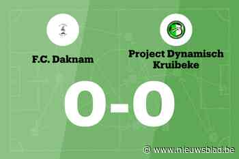 Eindelijk een punt voor FC Daknam