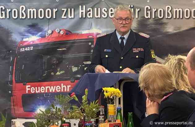 FW Wathlingen: Jahreshauptversammlung der Ortsfeuerwehr Großmoor 2025 - Rückblicke, Wahlen und Ehrungen