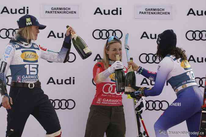 Swiss skier Lara Gut-Behrami gets 1st World Cup win of season. Lindsey Vonn finishes 13th