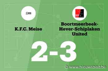 Ongeslagen reeks van Meise beëindigd na 2-3 tegen BHS United