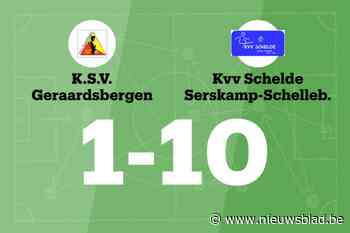 Doelpuntenfestijn bij KVV Schelde tegen KSV Geraardsbergen