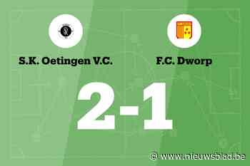 Oetingen verslaat Dworp