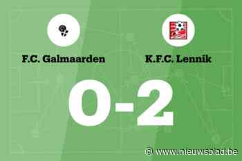 Vijf opeenvolgende overwinningen voor Lennik B na 0-2 tegen Galmaarden B