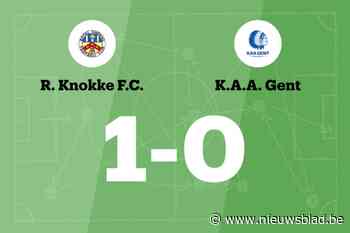 Pieters leidt FC Knokke voorbij Jong AA Gent