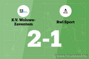 Ook Woluwe-Zaventem houdt RWL Sport van winst af
