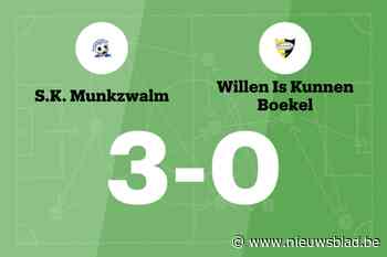 SK Munkzwalm B wint thuis van WIK Boekel