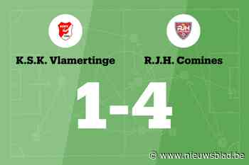 R.J.H. Comines wint uit van SK Vlamertinge, mede dankzij twee treffers Maes Leroy