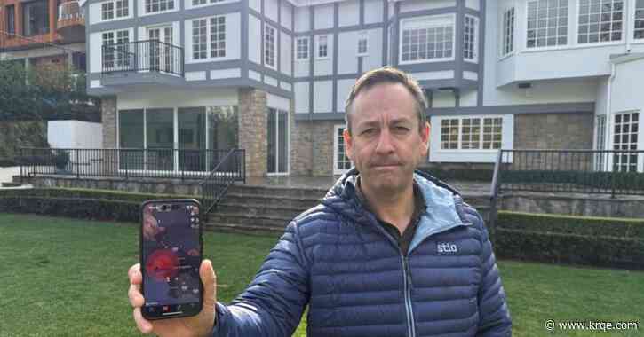 This house can protect itself during a wildfire