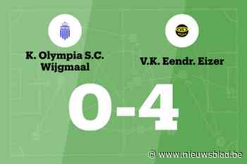 Eendracht Eizer te sterk voor Olympia Wijgmaal B