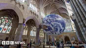 Giant globe artwork to be displayed in abbey