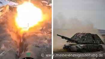 Putins Verluste im Video: Ukraine zerstört Panzer und wertvolle Ausrüstung