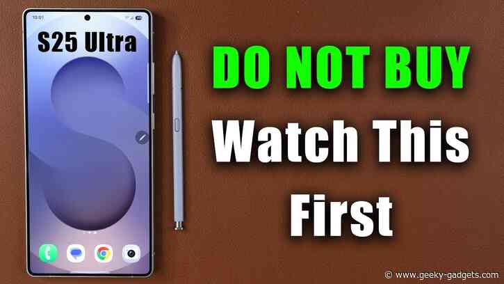 Samsung Galaxy S25 Ultra: The Hidden TRUTH