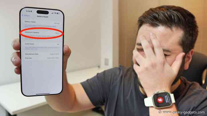 iPhone Battery Health PLUMMETING in iOS 18: Here’s Why!