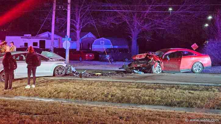 One in life-threatening condition after crash on Hillegas Road