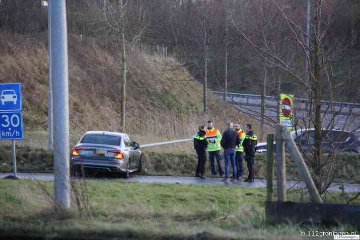 Eenzijdig ongeval op oprit N46 bij Beijum Zuid, oprit afgesloten