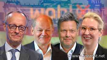 Aus zwei mach vier: Merz will TV-Duell um Weidel und Habeck erweitern