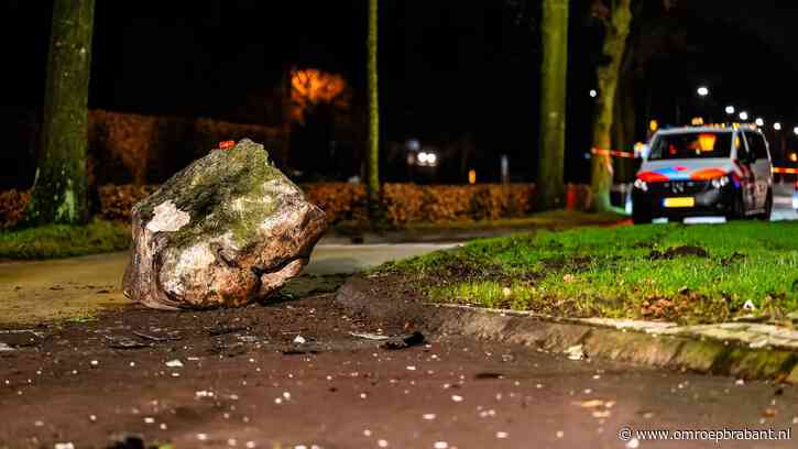 Automobilist botst op zwerfkei: slachtoffer (23) in ziekenhuis overleden