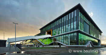 Textilfassade für Logistikzentrum in Dorsten: SFS liefert Befestiger
