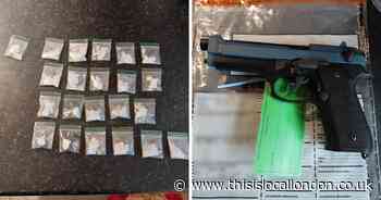 Two men charged after police seize handgun, drugs, and cash in Harlow