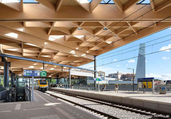 Ein Bahnhof aus Dreiecken
 - Mecanoo und Royal HaskoningDHV in Ede
