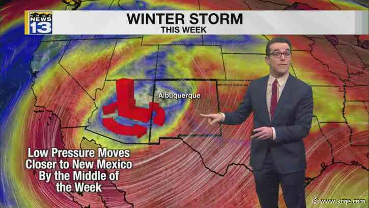 Mild & breezy weather before winter storm ahead