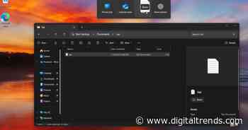 Microsoft just added a secret file sharing feature to Windows 11