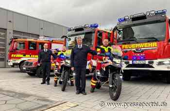 FW-LEV: Neue Einsatzfahrzeuge der Feuerwehr bieten mehr Sicherheit