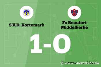 Hemeryck bezorgt SVD Kortemark zege tegen FC Beaufort