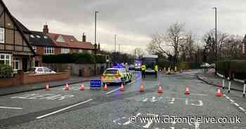 Jesmond Dene Road collision LIVE: Road reopens after pedestrian was hit by a bus