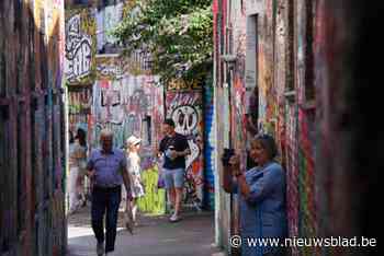 Graffitistraatje wordt voetgangersstraat: “Fietsers met gezond verstand weten dat er een perfect alternatief is”