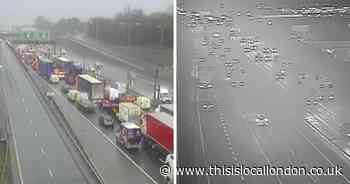 Police condition update as five in hospital after Dartford Crossing crash