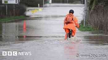Flood alerts as Storm Herminia hits West Midlands
