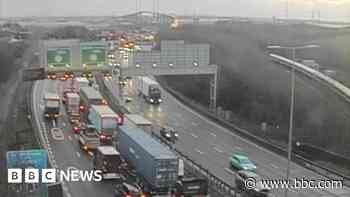 Five in hospital after Dartford tunnel crash