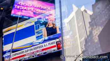 Künstliche Intelligenz: Nvidia verliert 589 Milliarden Dollar Marktwert – größter Tagesverlust in der Geschichte der Wall Street