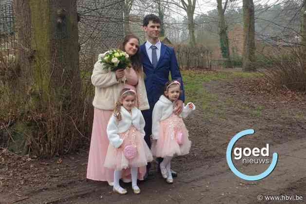 Ruben en Evelien zijn eerste trouwers in nieuwe fusiegemeente: “Trots dat we een stukje geschiedenis kunnen schrijven”