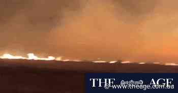 Farmhouses burned, lodge destroyed as firefighters brace for another weeks-long battle