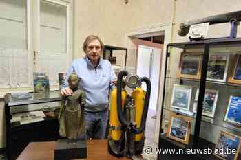 Van mammoetbeen tot bronzen boeddhabeeld: wrakkenduiker Vic Verlinden blikt in heemmuseum Schelle terug op 50-jarige carrière