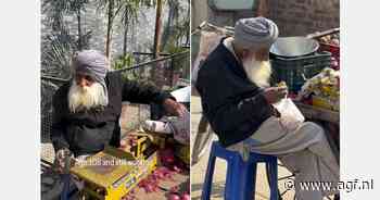 India: 108 jaar oude uienverkoper gaat viraal