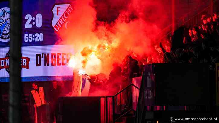 Overleden vriend geëerd met fakkels, FC Den Bosch overweegt stadionverboden