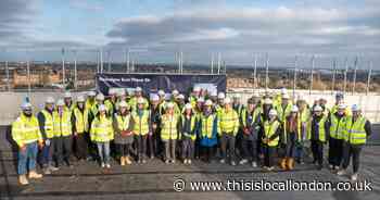 Latest update on progress of 330-home Barking development