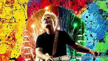 Ed Sheeran in concerto allo Stadio Olimpico