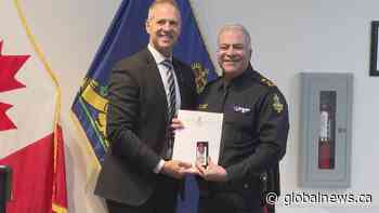 Lethbridge police chief receives King Charles III Coronation Medal