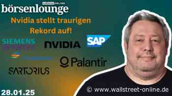 wO Börsenlounge : Vistra | SAP | Sartorius - "Winterschlussverkauf" bei Nvidia, Palantir & Co.?